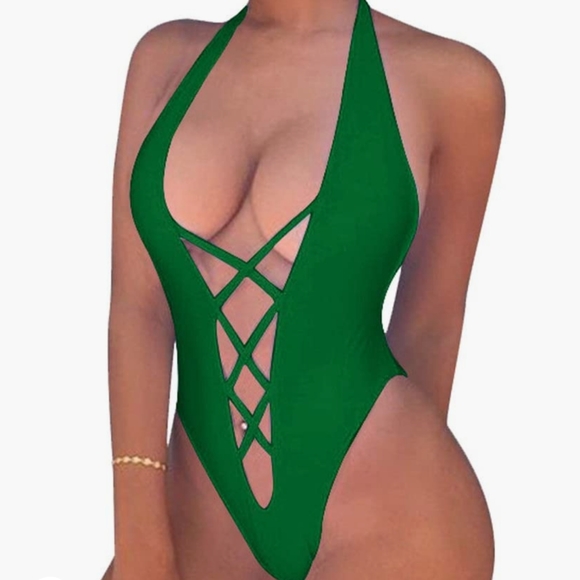Sexy one-piece bathing suit - Picture 1 of 6